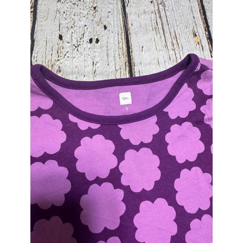 Dresses collection‎ purple flower floral dress 5